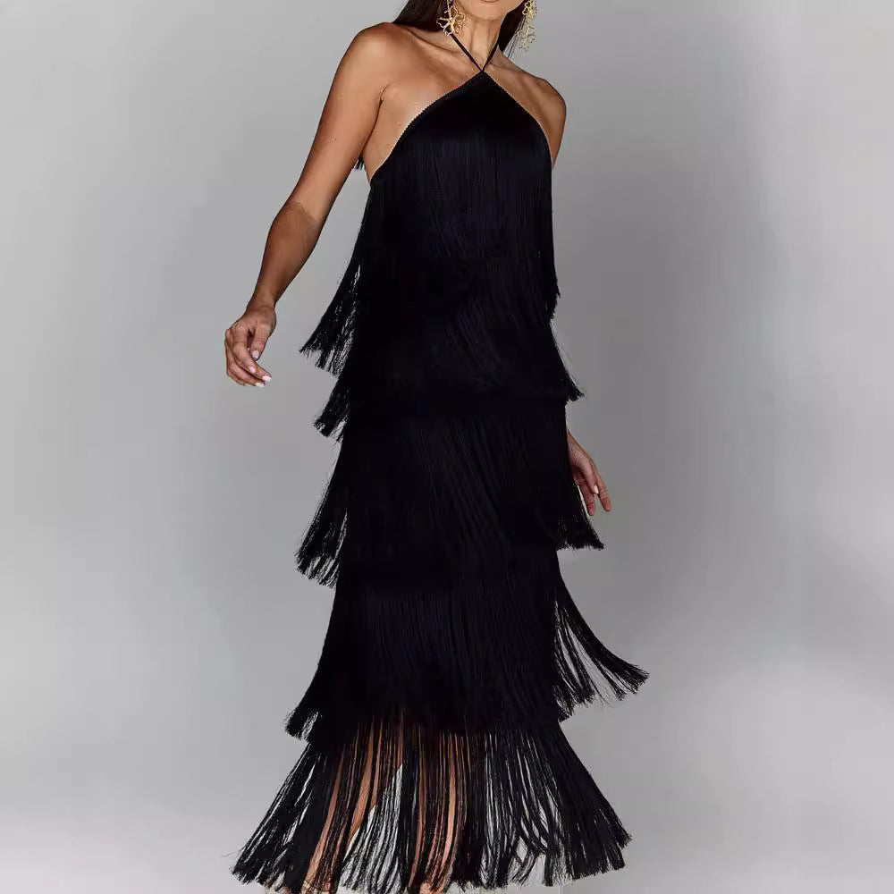 Eva Tasseled Dress