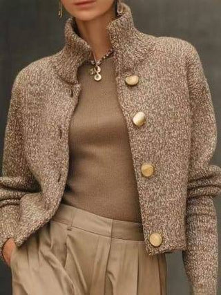 Mara Short Turtleneck Cardigan