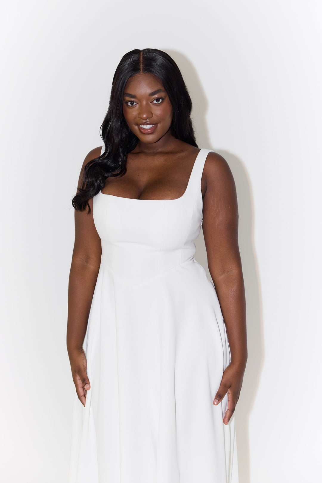 Amelia Timeless Flowing Midi Dress
