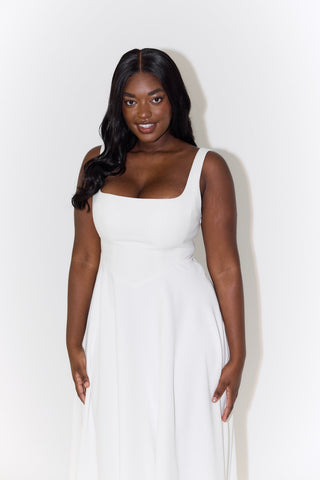 Amelia Timeless Flowing Midi Dress