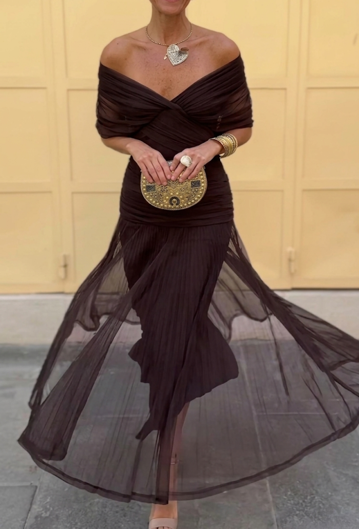 Alondra Floral V-Neck Maxi Dress