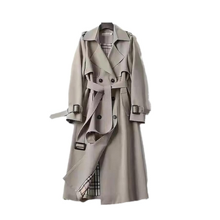 Sophia Double-Breasted Trench Coat