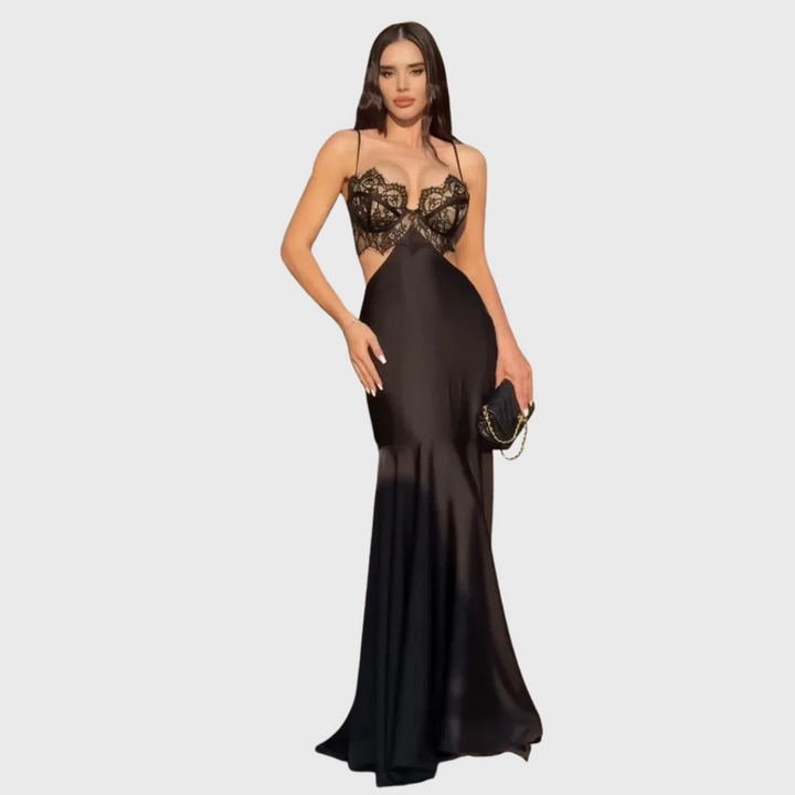 Serena Fitted Evening Dress