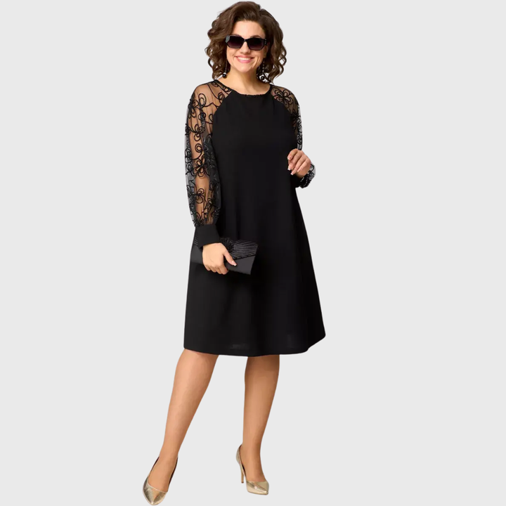 Robe noire élégante Loretta