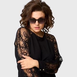 Robe noire élégante Loretta