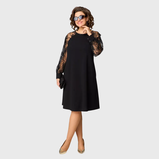 Robe noire élégante Loretta