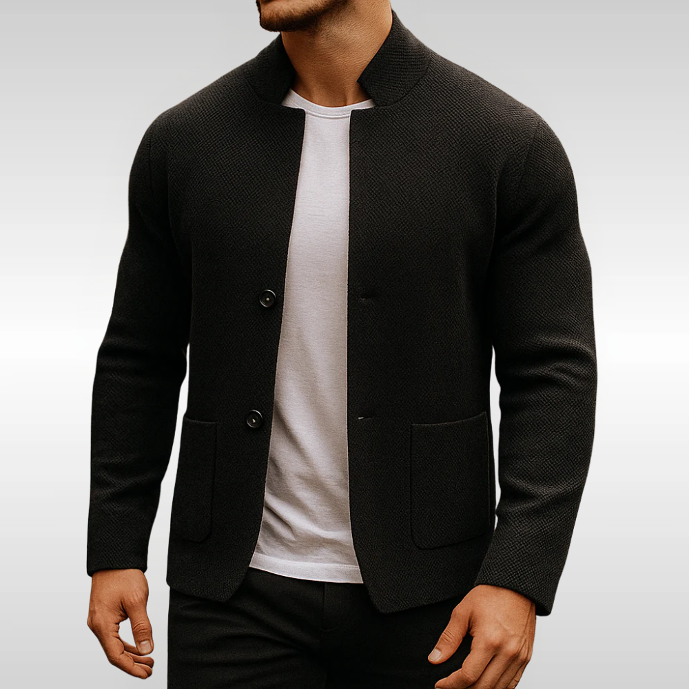 Erik Refined Button Cardigan