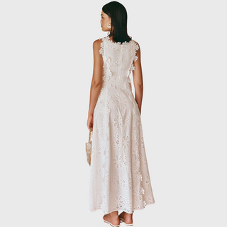 Aribela Embroidered Maxi Dress
