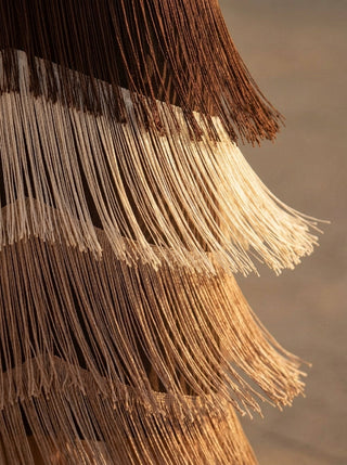 Salvia Fringe Dress