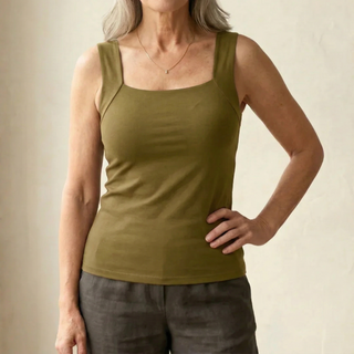 Roxanne Built-In Bra Tank Top