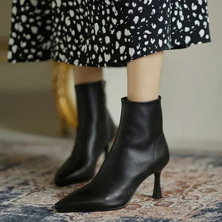 Mavy Stiletto Ankle Boots