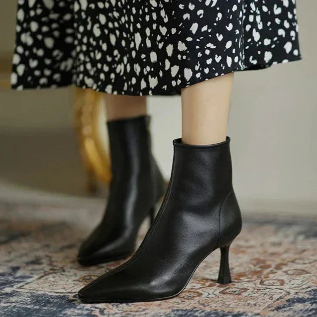 Mavy Stiletto Ankle Boots