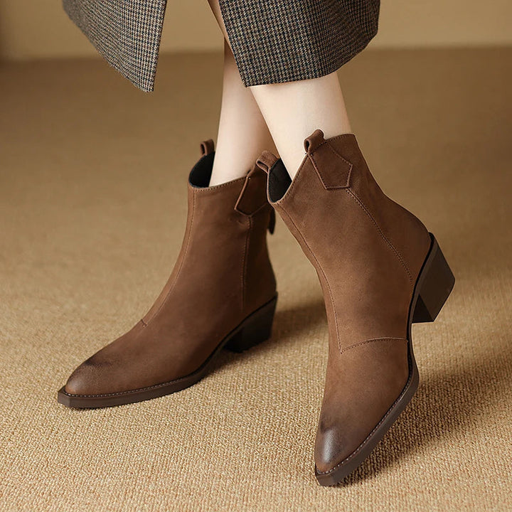 Marley Square Heel Ankle Boots