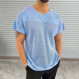 Mode Open-Panel O-Neck Tee