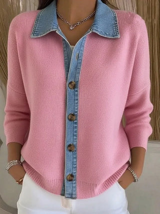 Leonie Contrast Collar Pullover