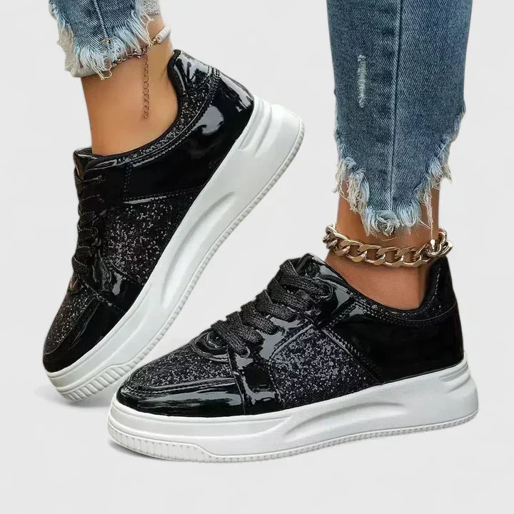 Bridget Metallic Orthopedic Shoes