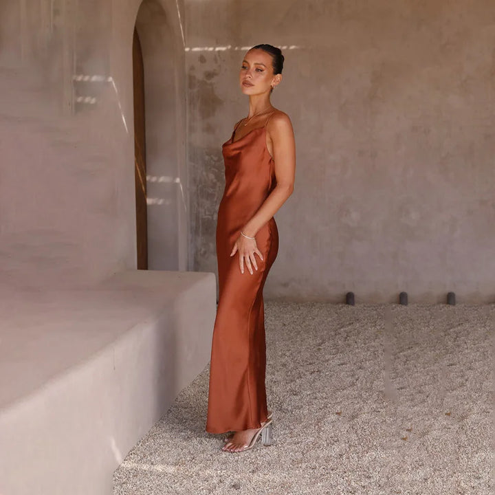 Robe longue élégante Rosa Elena