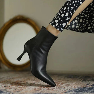 Mavy Stiletto Ankle Boots