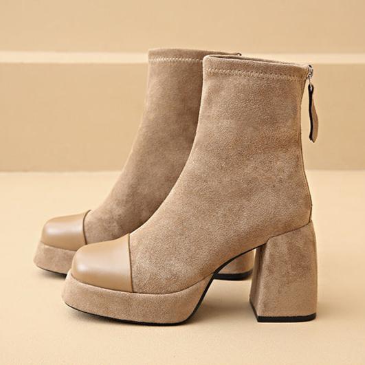 Vento Block Heel Boots