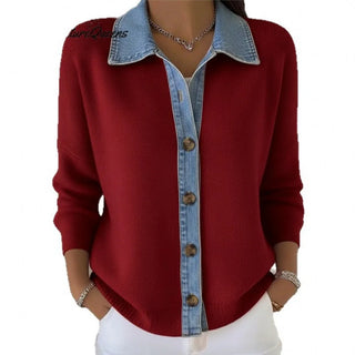 Leonie Contrast Collar Pullover