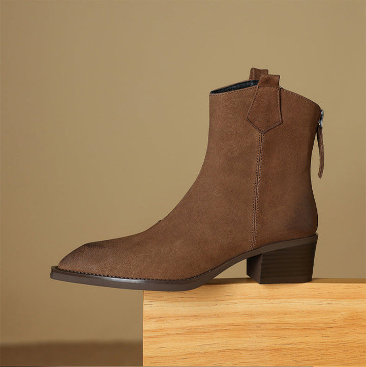Marley Square Heel Ankle Boots
