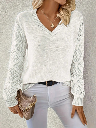 Vivienne Casual V-Neck Sweater