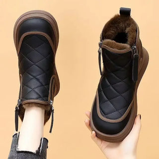 Zorey Dual-Zip Snow Boots