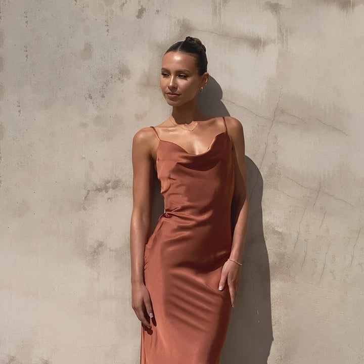 Robe longue élégante Rosa Elena