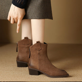 Marley Square Heel Ankle Boots