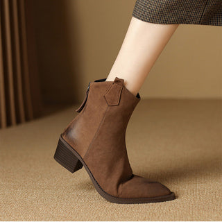 Marley Square Heel Ankle Boots