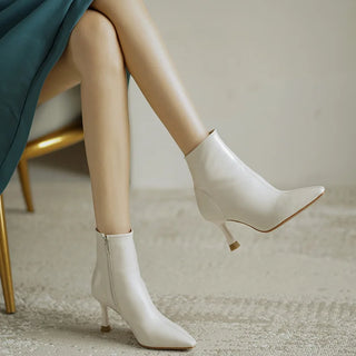 Mavy Stiletto Ankle Boots