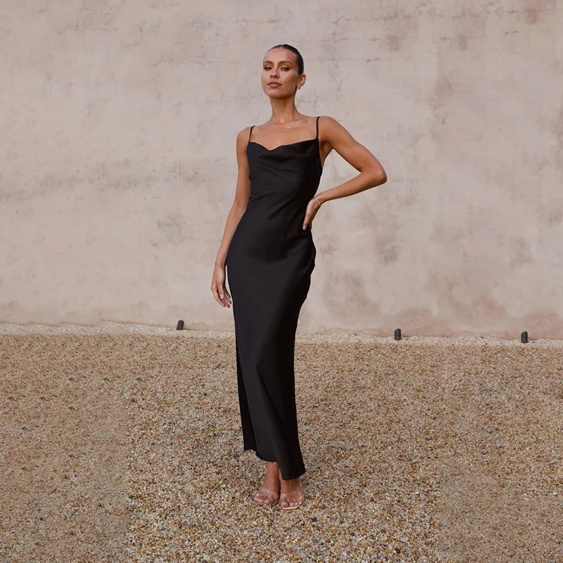 Robe longue élégante Rosa Elena