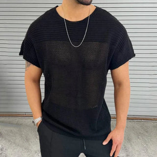 Mode Open-Panel O-Neck Tee