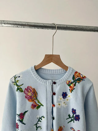 Sahara Floral Elegant Cardigan