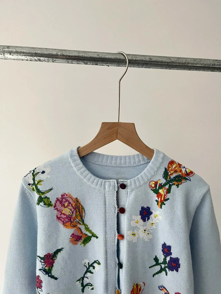 Sahara Floral Elegant Cardigan
