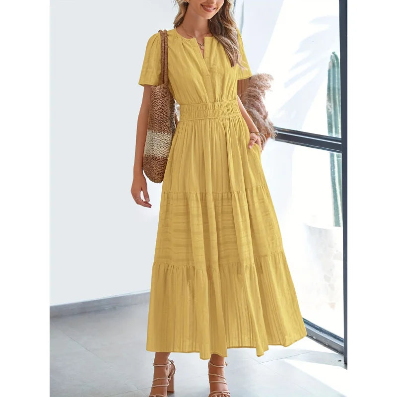 Natalie Elegant Flattering Dress