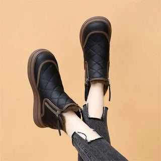 Zorey Dual-Zip Snow Boots