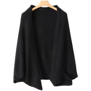 Averin Draped Wrap Cape
