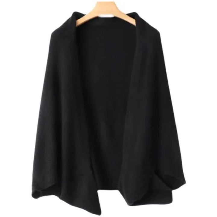 Averin Draped Wrap Cape