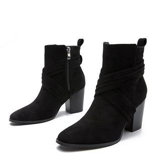 Jia Pointed Toe Ankle Boots