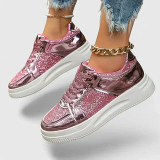 Bridget Metallic Orthopedic Shoes
