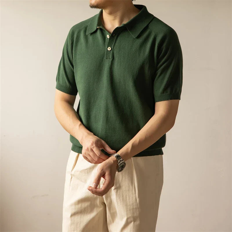 Polo Raglan Verde