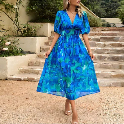 Céline Elegant Midi Dress
