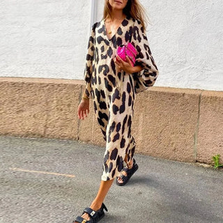 Lisa Leopard Print Dress