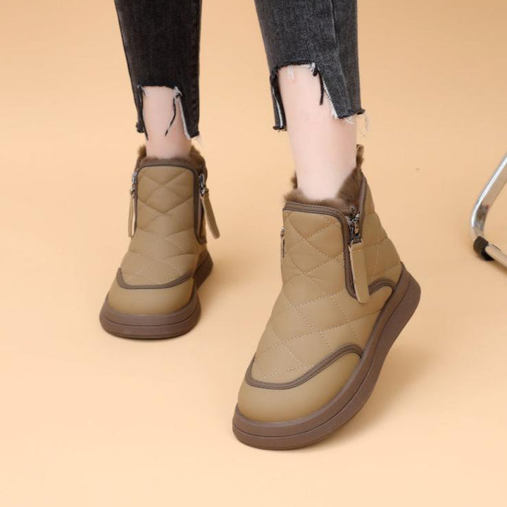 Zorey Dual-Zip Snow Boots