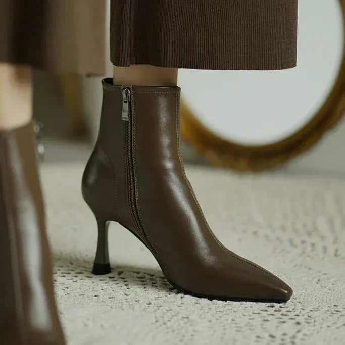 Mavy Stiletto Ankle Boots