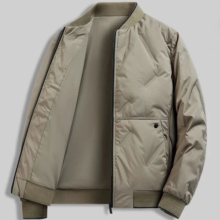 Velin Puffer Bomber Jacket