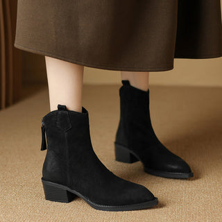 Marley Square Heel Ankle Boots