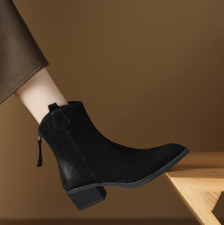 Marley Square Heel Ankle Boots