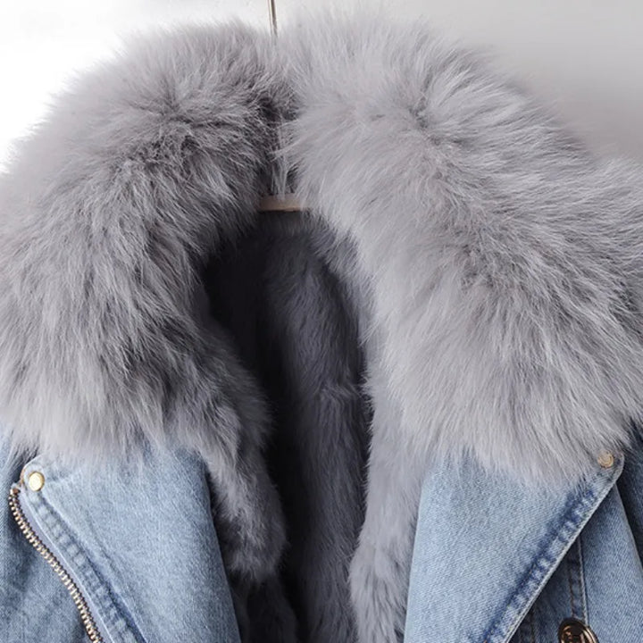 Margaux Cropped Belted Coat